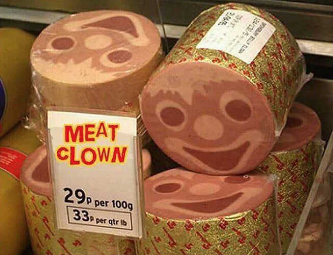 Meat clown