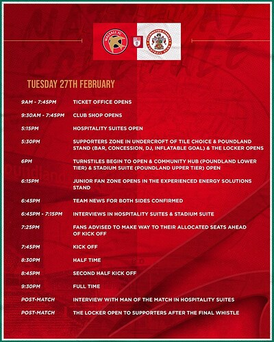 walsall-v-accrington-schedule